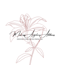 a red lily on a black background